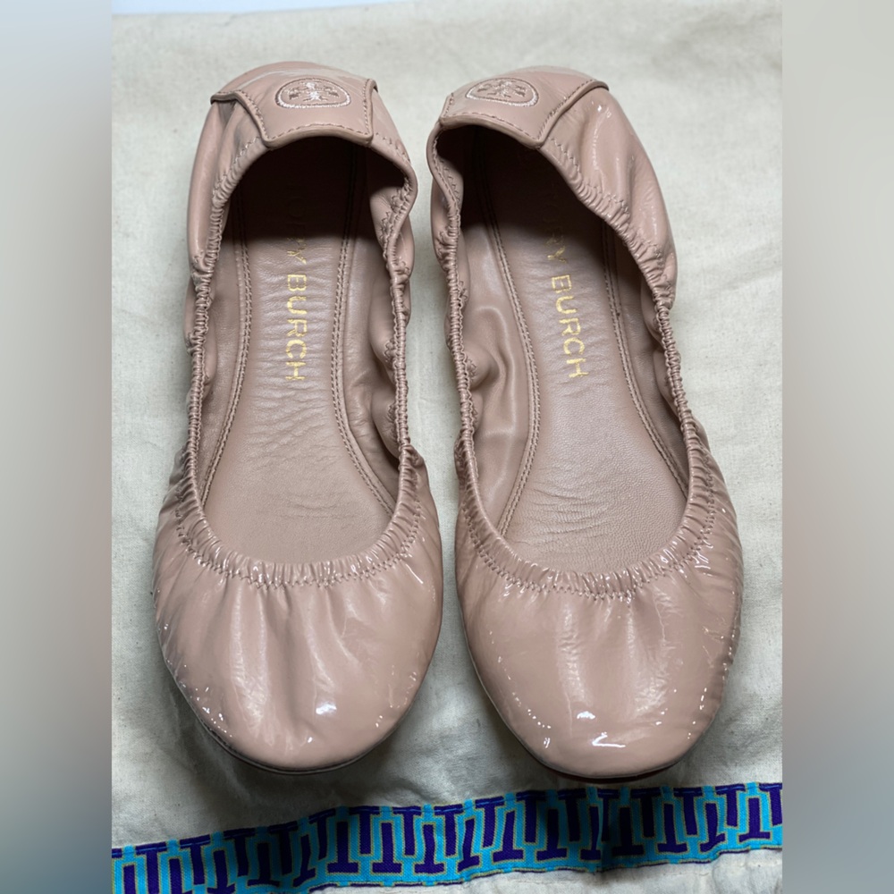 Tory Burch Women's Ballet Flats in Blush